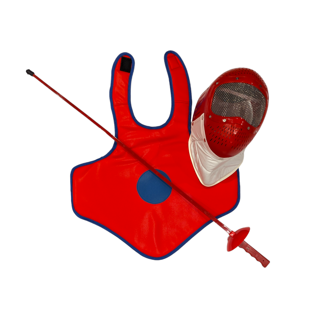 Kit de entrenamiento de plástico para niños (rojo)